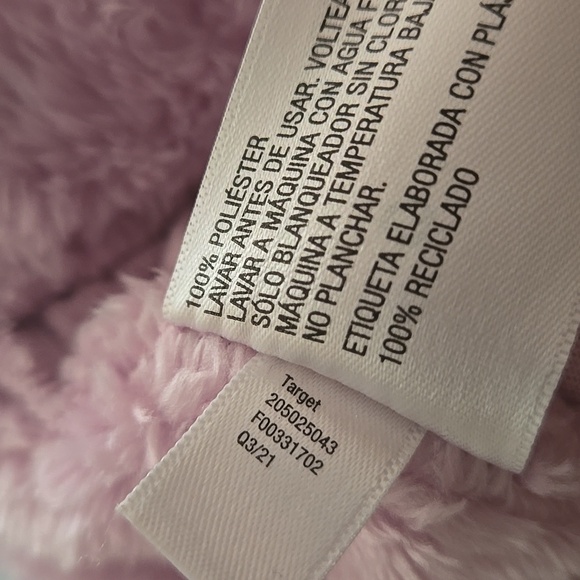 Cat & Jack Girls Faux Fur Fuzzy Sweatpants Light Purple Lounge Medoum 7/8 Y2k - Picture 6 of 8